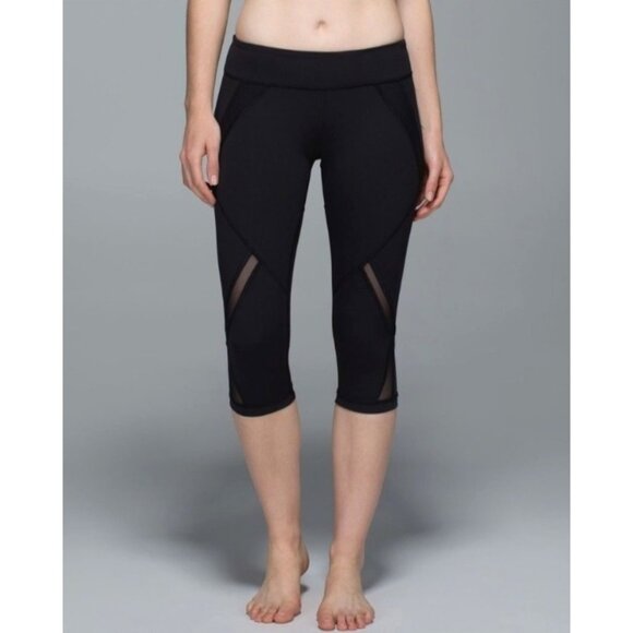 Lululemon Women's Cool To Street Crop Black - Picture 1 of 11